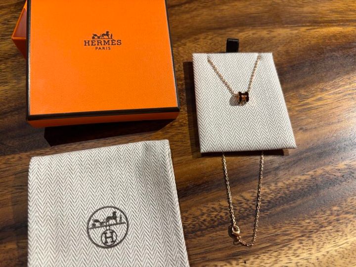 エルメスローズゴールドのミニポップH