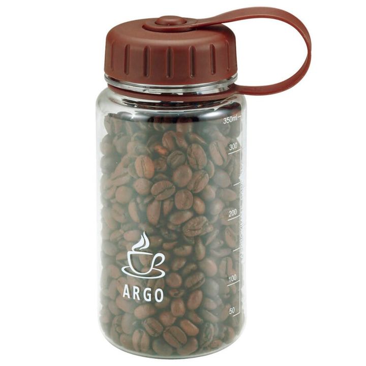 UW-4001 アルゴ コーヒービーンズボトル120g・350mL 1980円（キャプテンスタッグ）