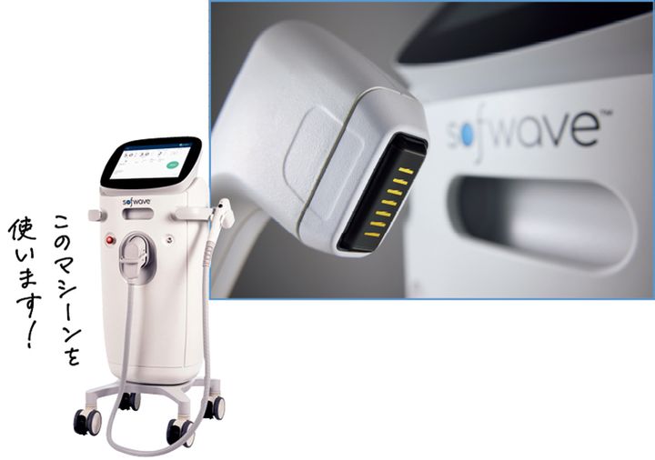 「顔面・頸部のシワ改善」で国内初の薬事承認を取得！【ソフウェーブ】