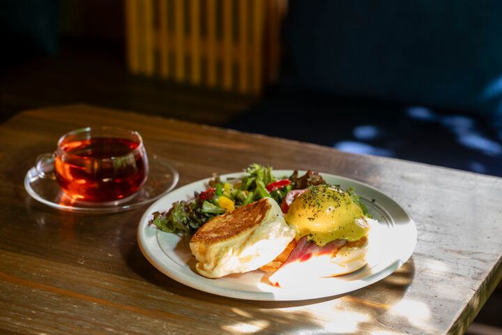 朝から幸せ、石川産の米粉パンケーキでモーニング♪金沢・ひがし茶屋街「Cafeたもん」