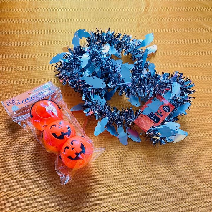 ハロウインの飾りを100均で調達！お値段以上の価値あり！