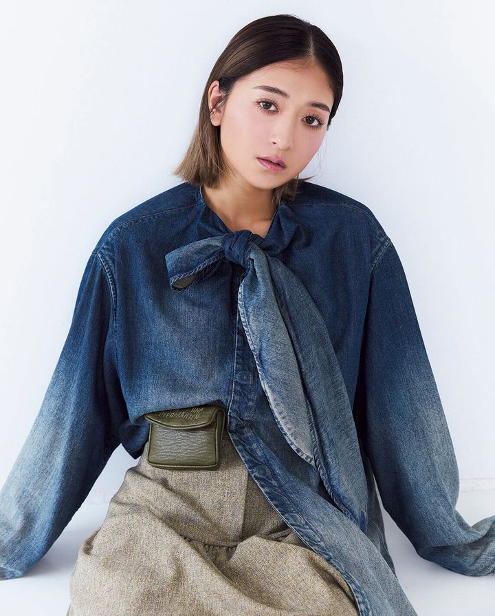 みちょぱ デニム