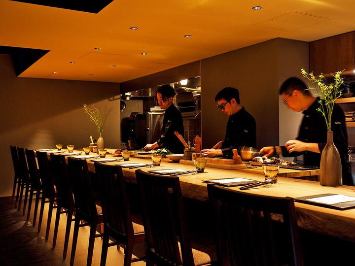 麻布十番『kiso』の内観