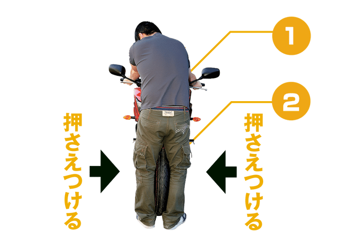 ［転んだらどう対処する？］フロントフォークの軽い歪みは簡単なコツと工具で修正できる