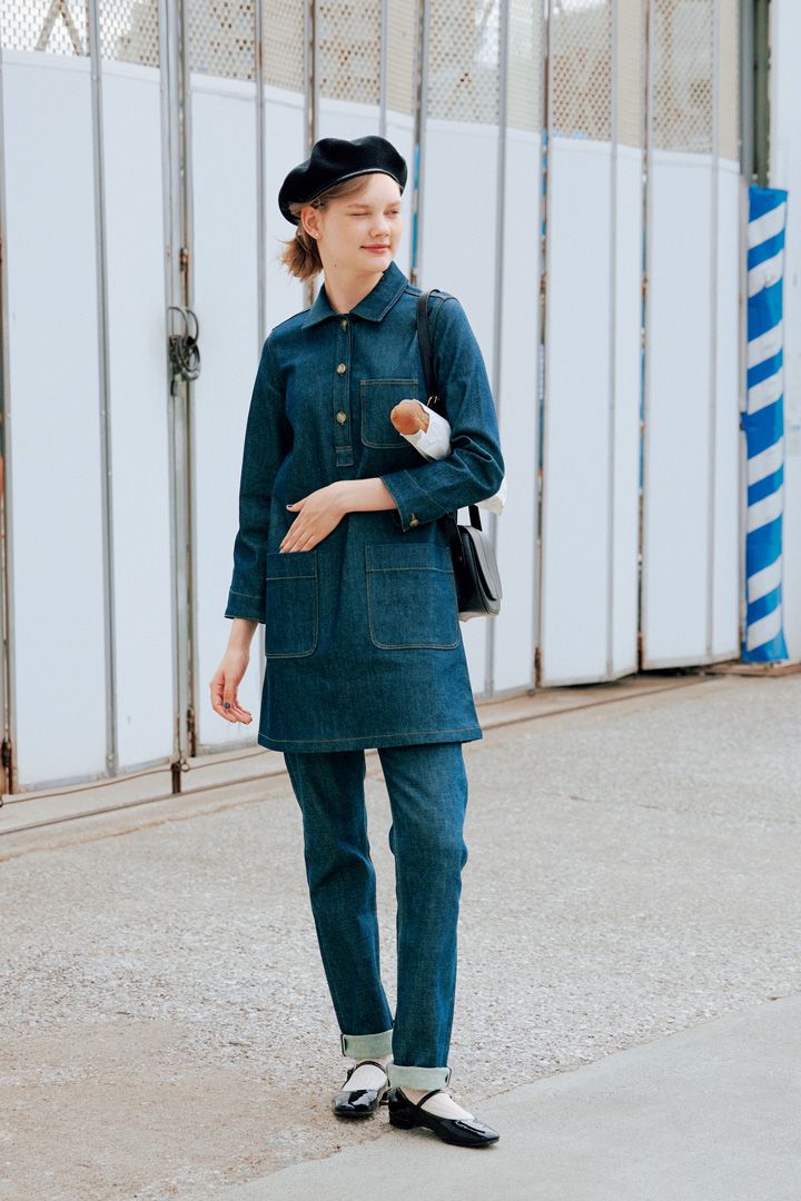 1本持っていると超便利！アーペーセーのスリムフィットデニムのコーデ【本日のFUDGE GIRL-10月19日】