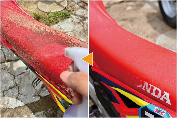 【Flat-LAB ギアウォッシュ／バイクウォッシュ】泥汚れの専用洗剤の実力再発見【編集スタッフが本気で試す！みんなのテスト】