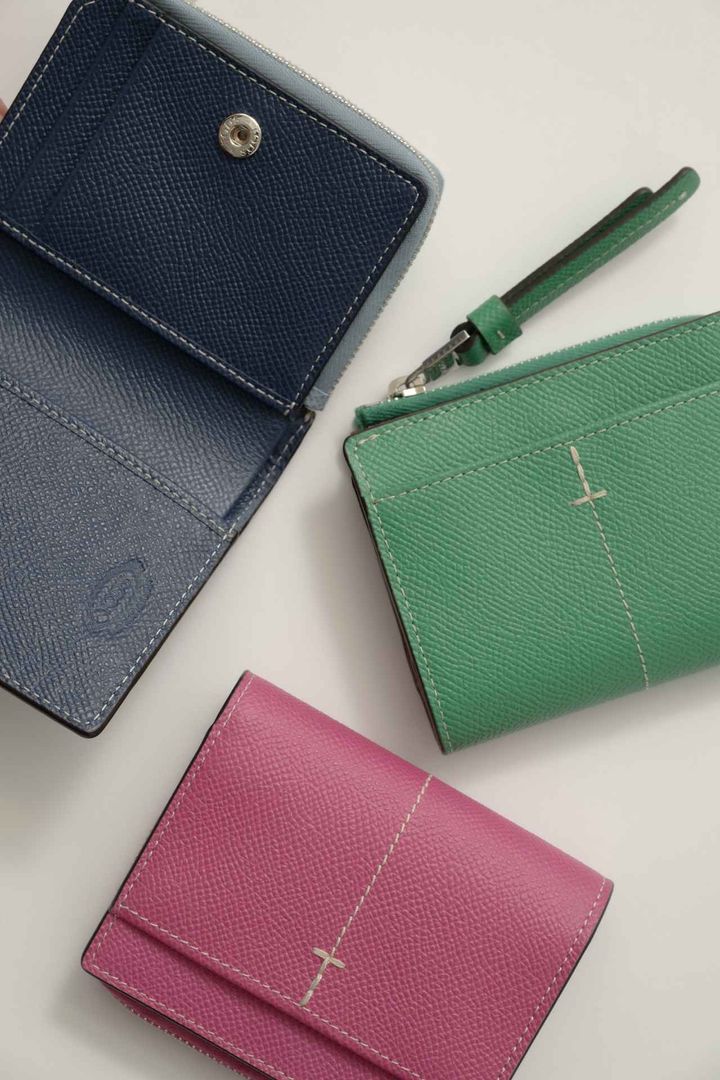画像: 「Leather wallet」各￥69,300 出典：ロンハーマン