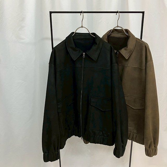 しまむらmiyuヴィンテージ加工合皮ジャケット