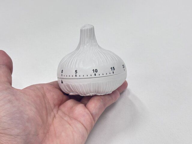 キャンドゥのダイヤルキッチンタイマー ニンニク