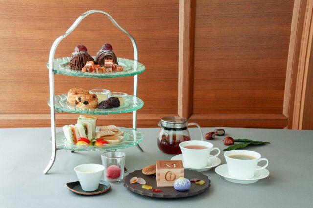 宗家 源 吉兆庵の2日間限定アフタヌーンティー