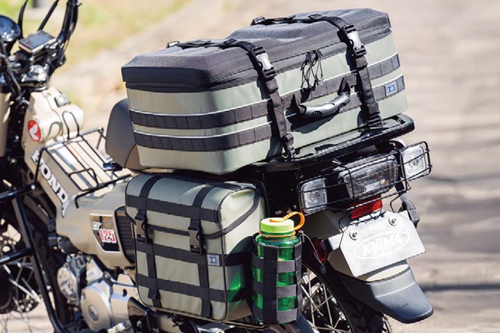カブツーリングをサポートする快適ギアガイド｜シートバッグ