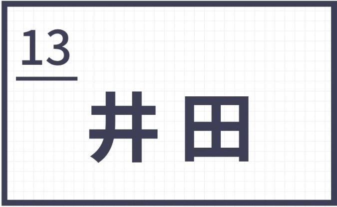 難読地名 福岡 筑後 井田