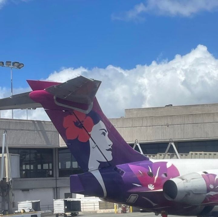 中道さん_マウイ島旅行_空港