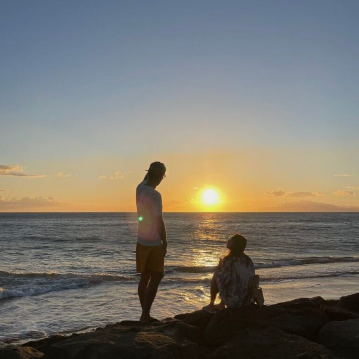 中道さん_マウイ島旅行＠サンセット＆友人