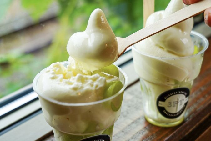 Milk＆Coffee Stand 3PT：ソフトクリーム