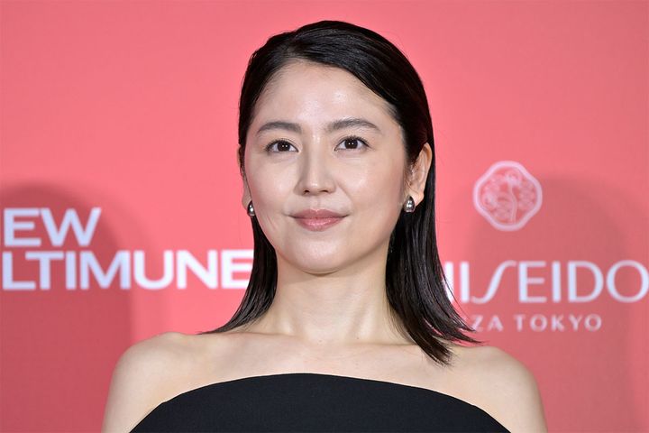 女優の長澤まさみさん（2025年2月撮影）