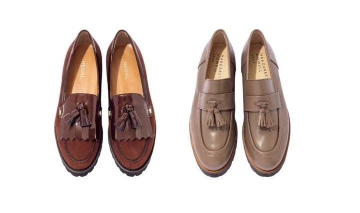 タッセルローファー