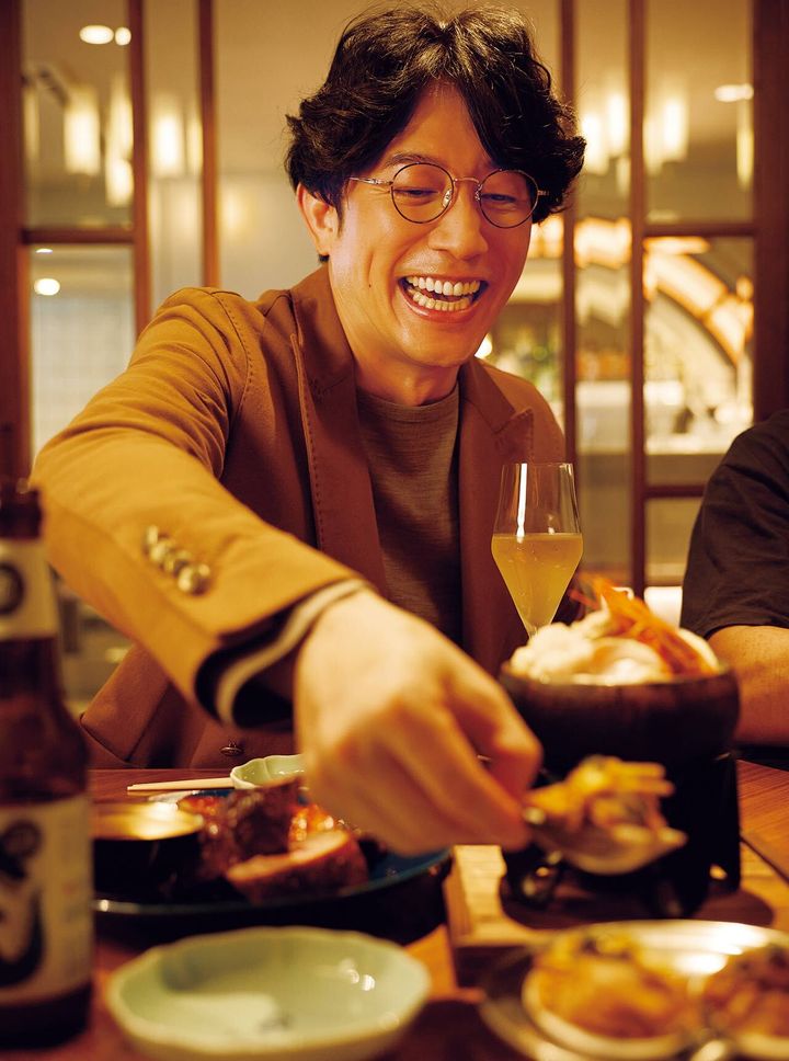 六本木『BIANCHI』での会食の様子