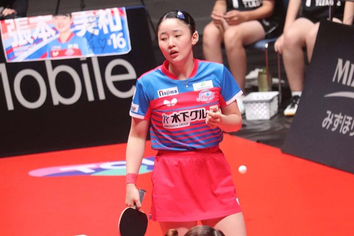 張本美和 撮影：SPREAD編集部