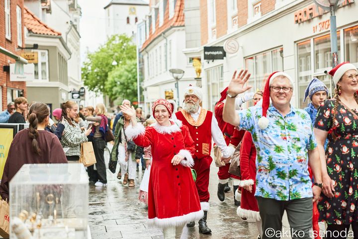 2025年デンマークで開催された世界サンタクロース会議の様子