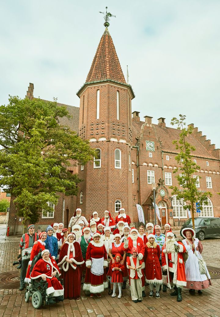 2025年デンマークで開催された世界サンタクロース会議の様子