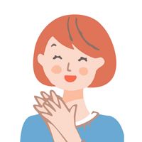 吹き出しの人物イメージ