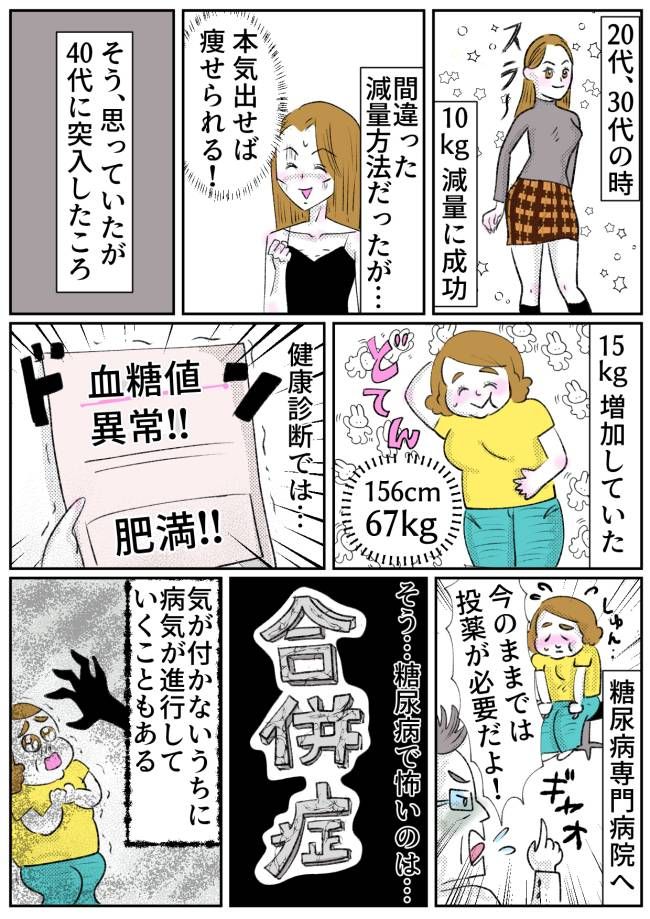 「血糖値異常です」健診で告げられた40代