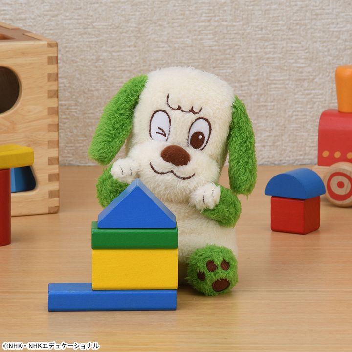 NHKいないいないばあっ！ ワンワンのひょこぴょこ ぬいぐるみ イメージ