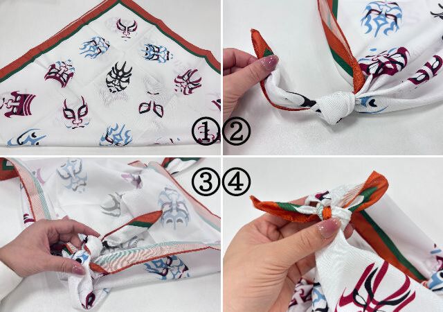 02-03KBK風呂敷 隈取総柄 手順