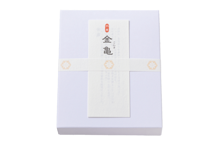 菓心おおすがの「金亀」箱