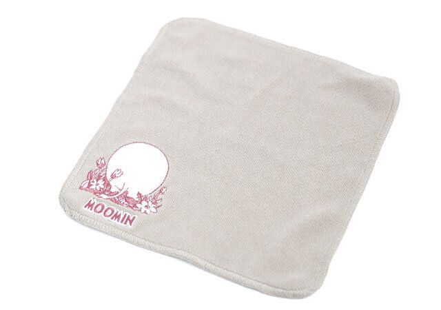 ムーミンのお尻刺繍が可愛いタオル
