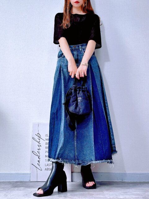 メッシュニットをインしてスタイルアップ