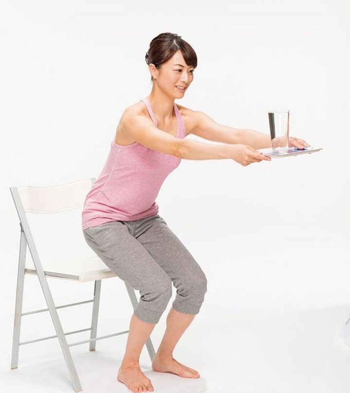 自然にお腹に力が入ります！