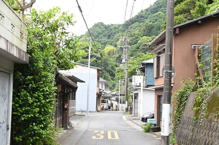 由比の旧東海道
