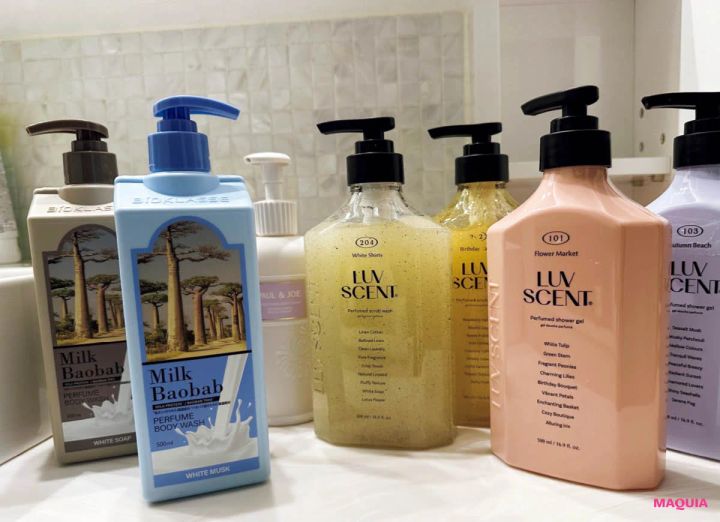 野々村家 野々村俊恵 韓国美容旅行 ボディソープ