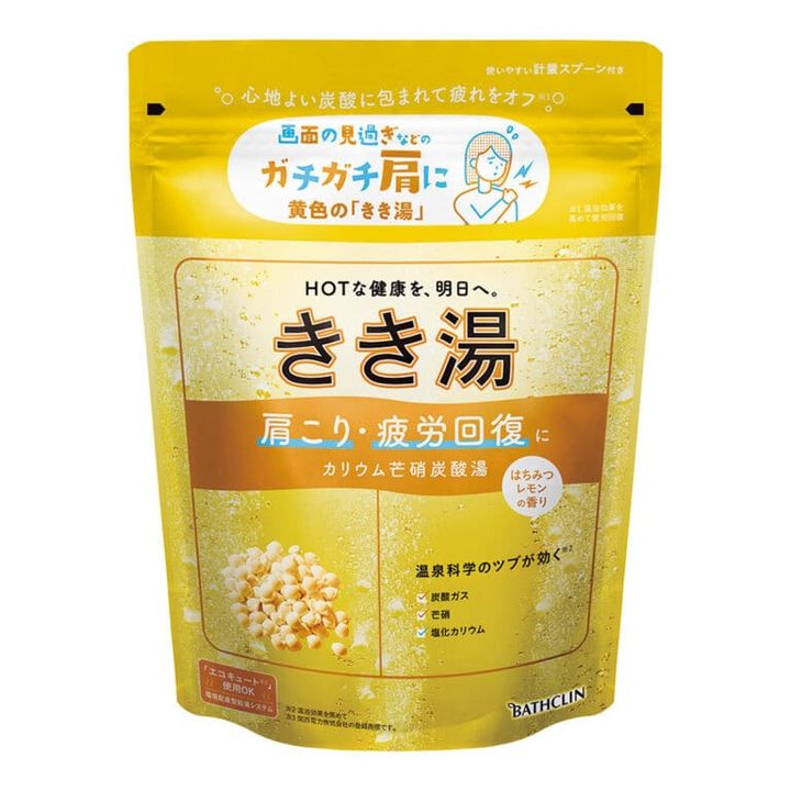 きき湯 カリウム芒硝炭酸湯［医薬部外品］ 360g ¥657（編集部調べ）／バスクリン