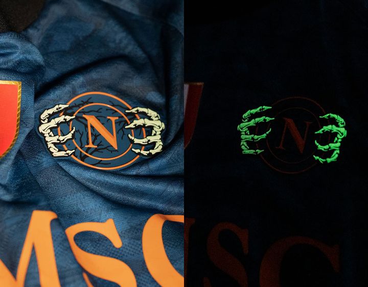 イタリア王者にハロウィン限定「骸骨ユニフォーム」が登場！エンブレムの“仕掛け”も面白い