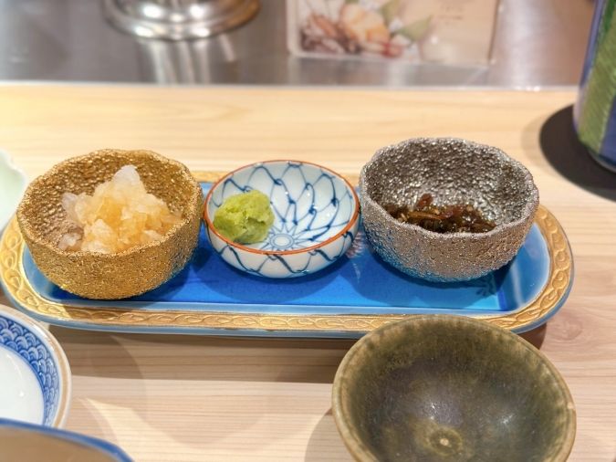 博多のうお焼き 喜水丸 今泉店 薬味