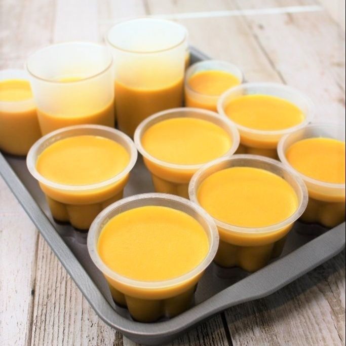 みたらしかぼちゃぷりん(^^)ハロウィン感あげていきます！