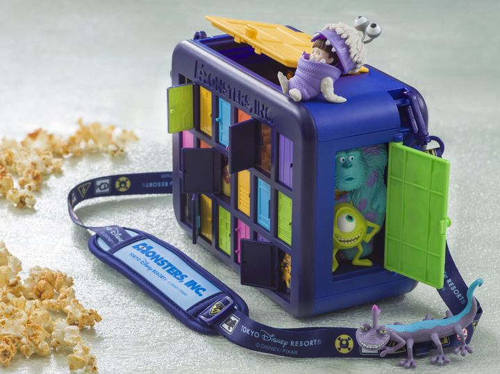 ポップコーン、バケット付き モンスターズ・インク