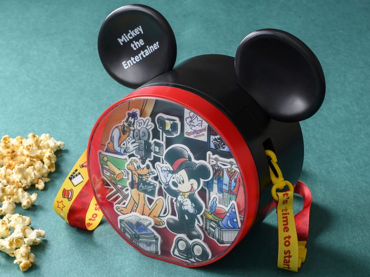 ポップコーン、バケット付き ミッキー