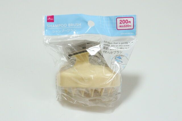 ダイソー シャンプーブラシ（くま） パッケージ
