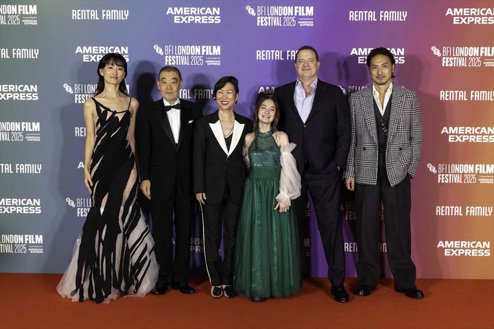 映画『レンタル・ファミリー』第69回ロンドン映画祭ワールドプレミアにて （C）2025 Searchlight Pictures. All Rights Reserved. width=