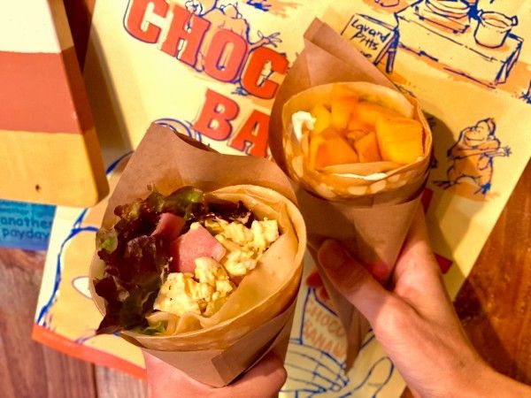 ラヴァンドピッツのクレープ