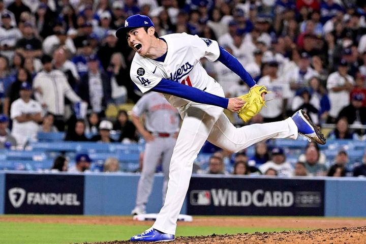 ドジャースの佐々木朗希（C）Getty Images