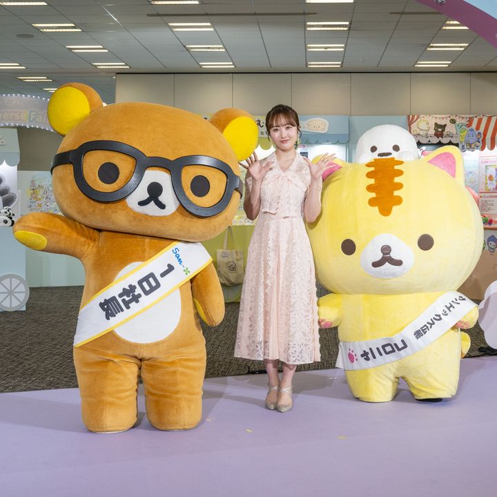 本田望結、リラックマ、コロニャ