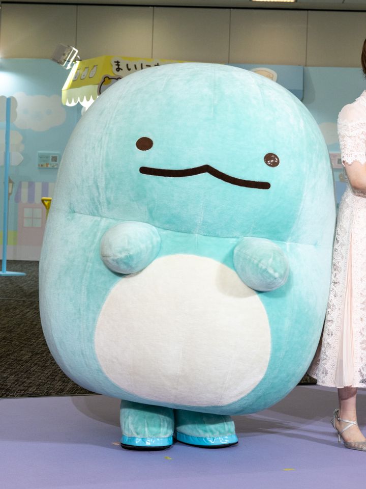 「すみっコぐらし」の「とかげ」