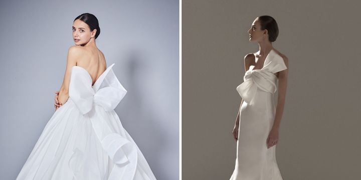 新品タグ付き✨リボンモチーフドレス 新作ドレス入荷のお知らせ♪・◇メアリ（NC+09473 WI