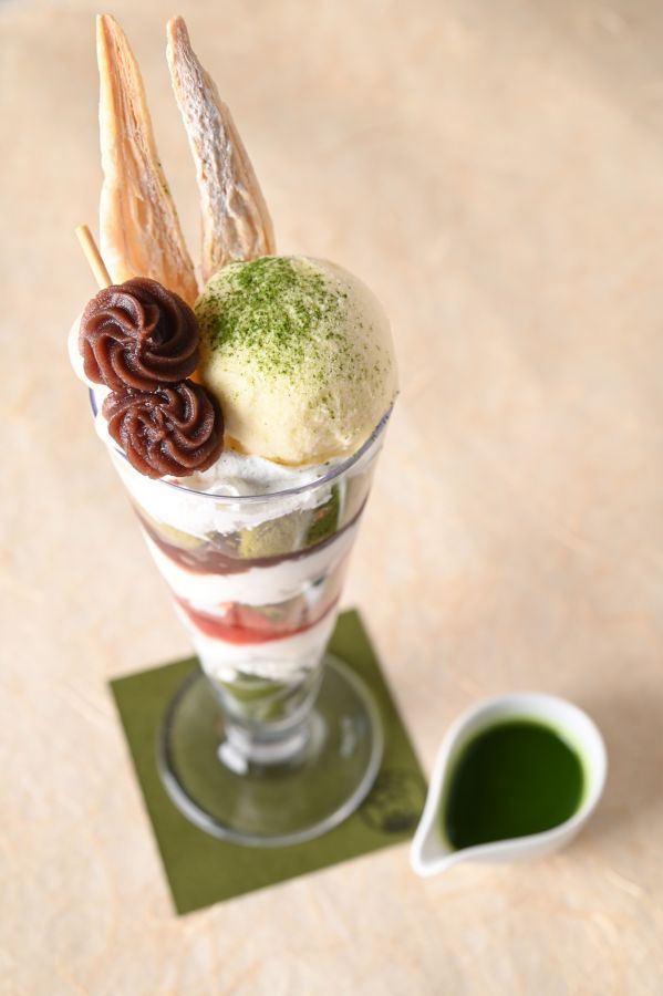 抹茶パフェ