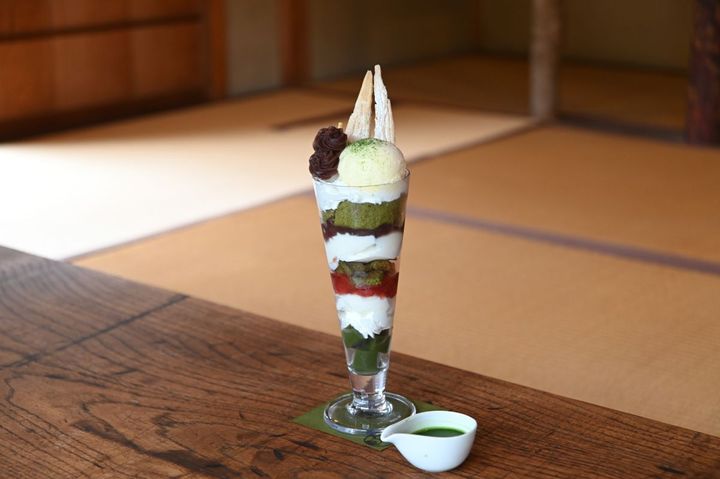 抹茶パフェ980円